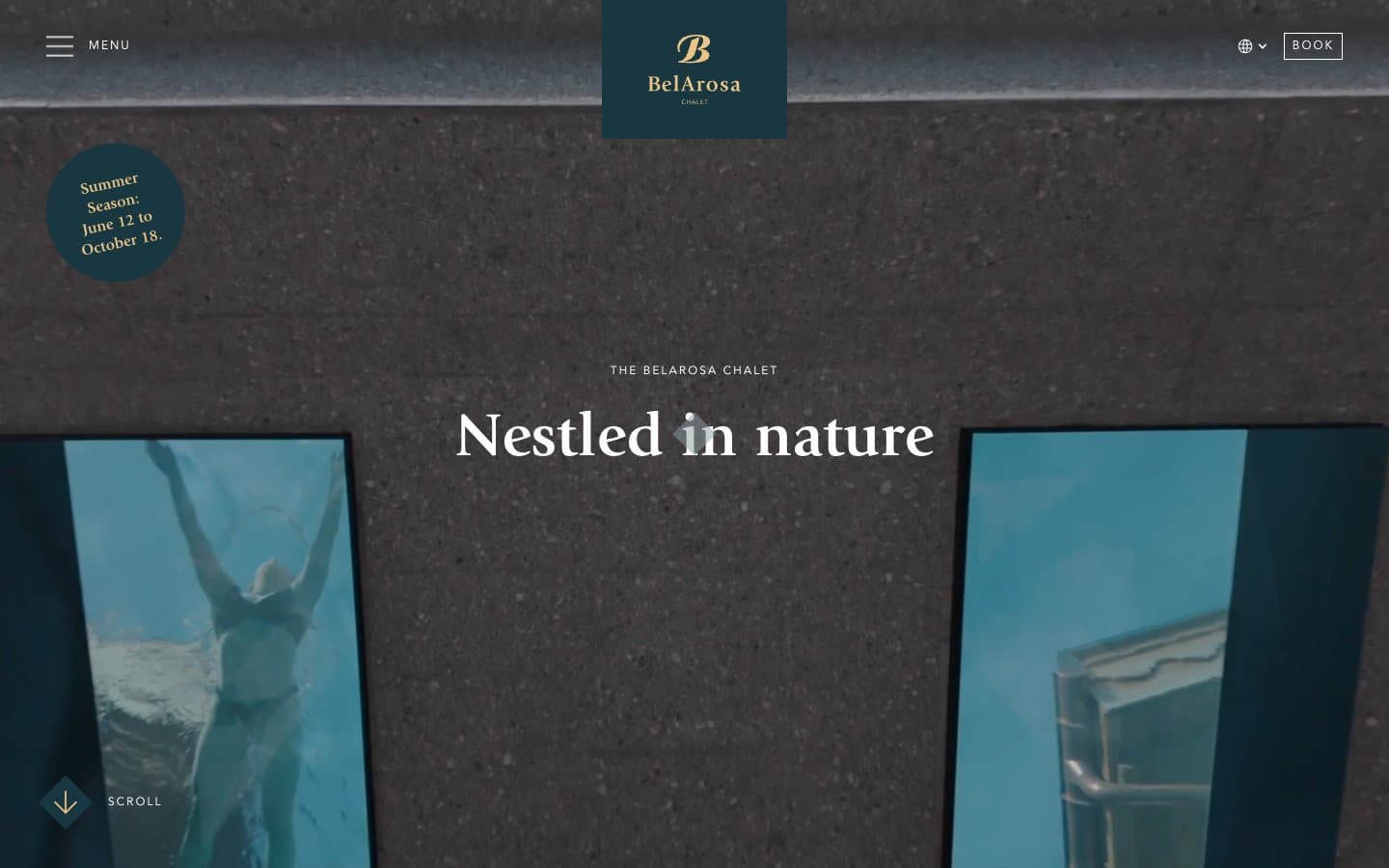 Screenshot of BelArosa Chalet