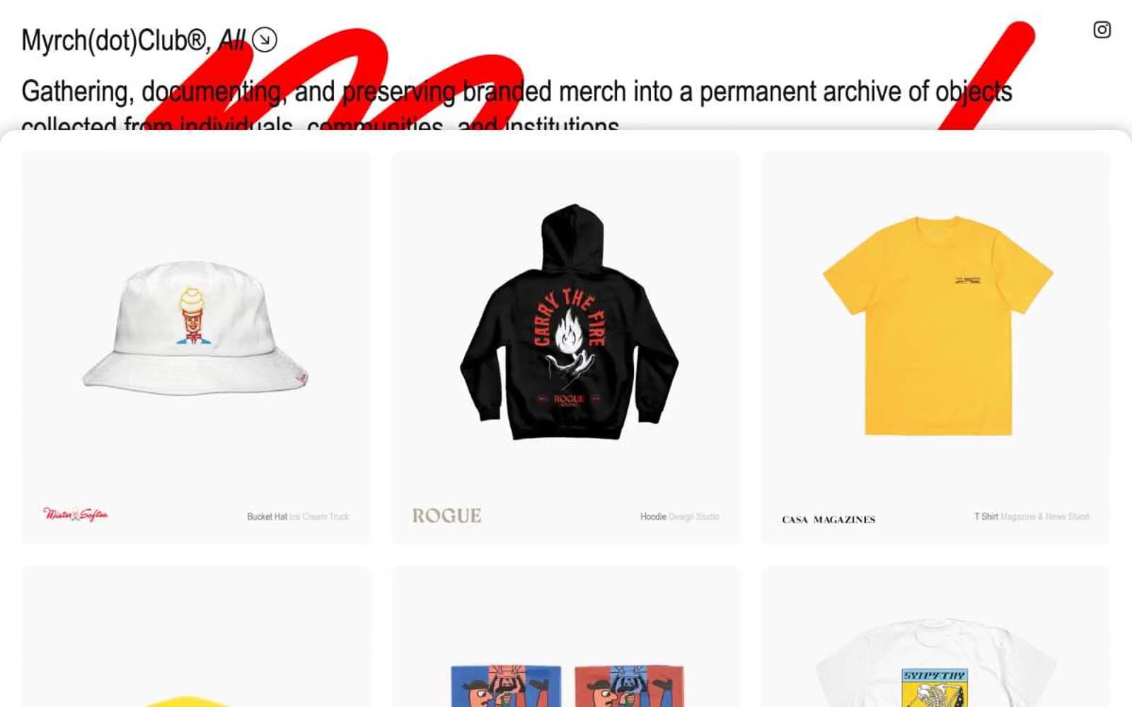 Screenshot of Myrch Club