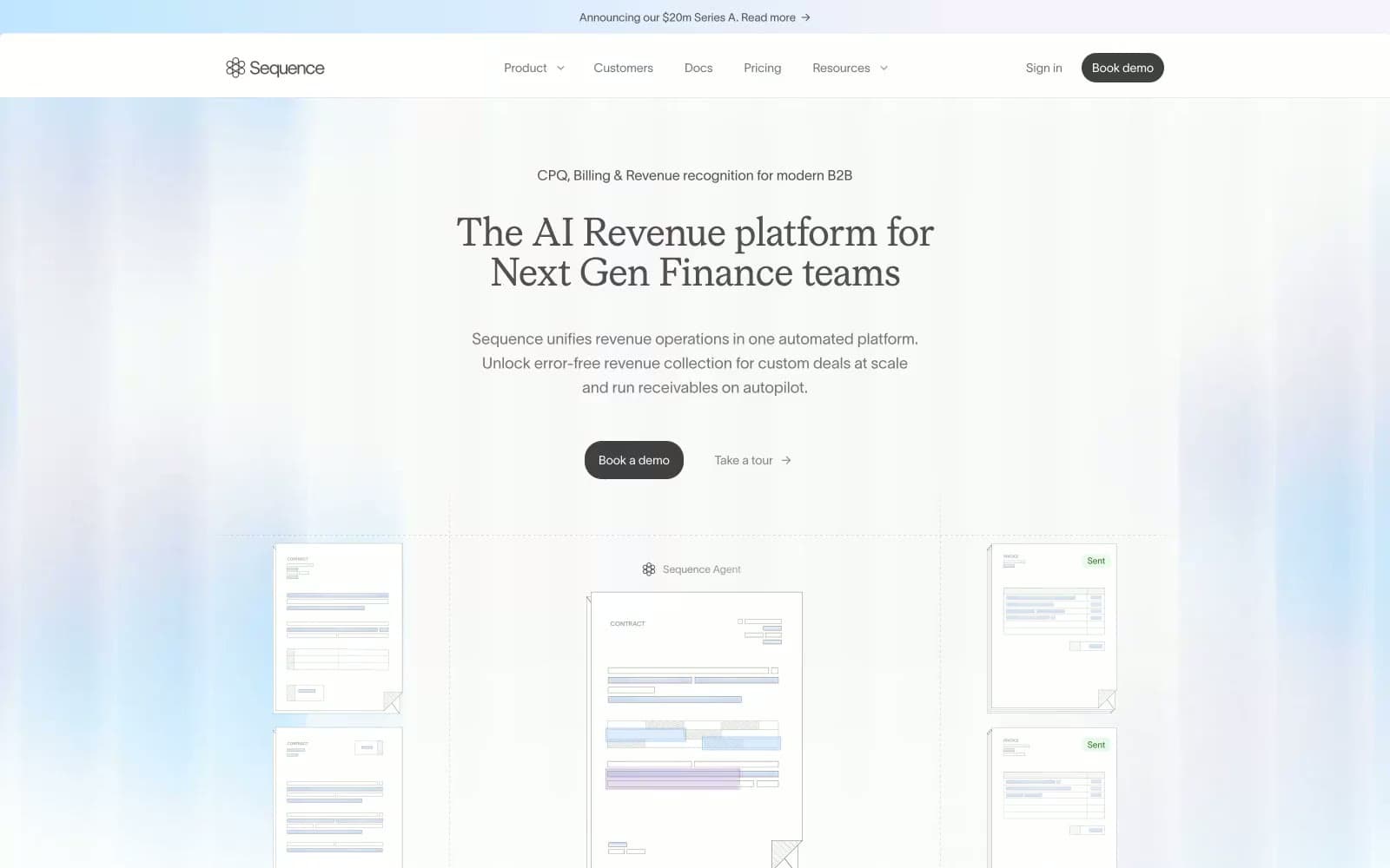 Screenshot of Sequence
