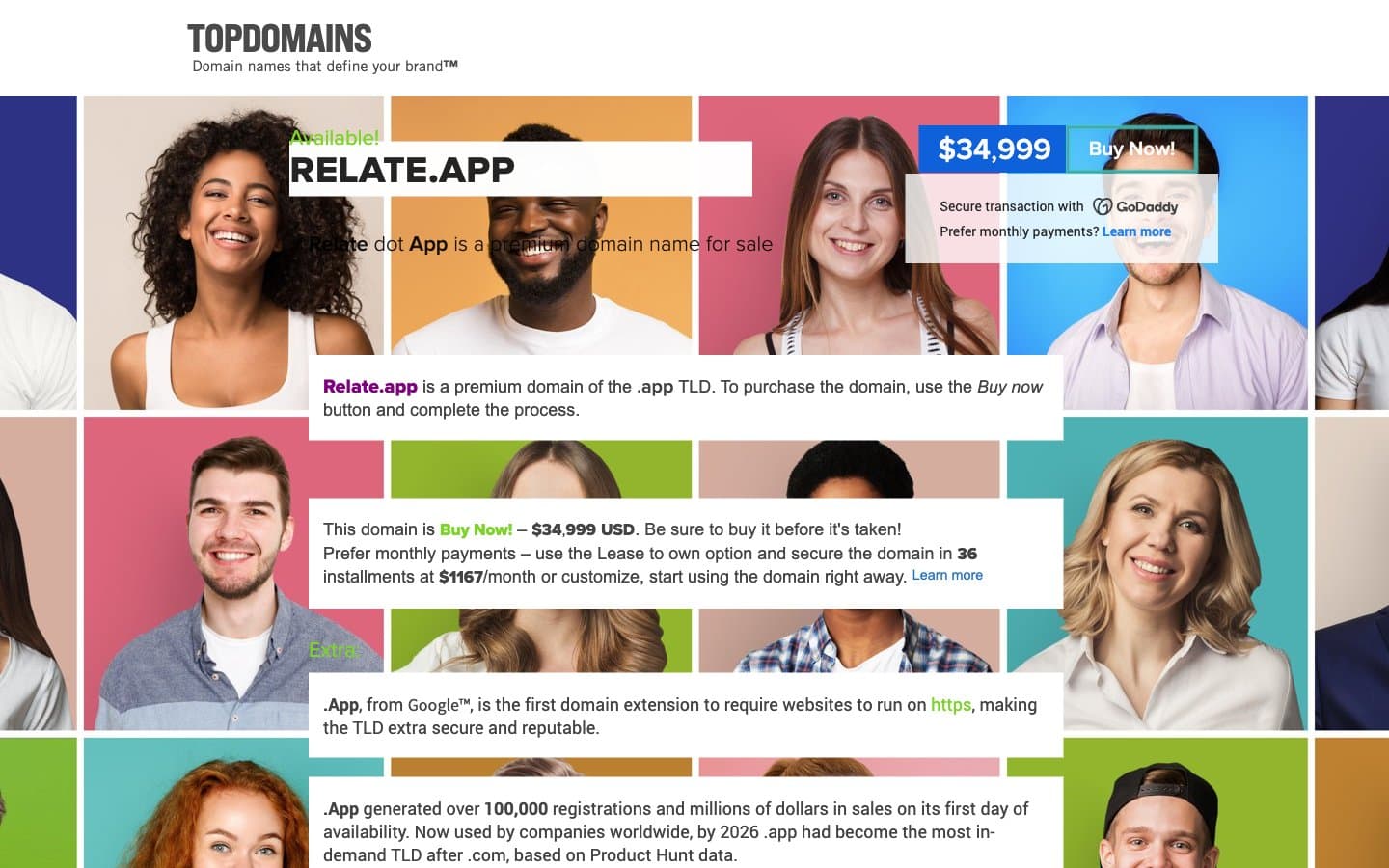 Screenshot of Relate dot App