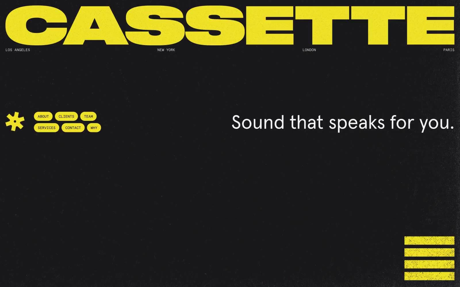 Screenshot of Cassette