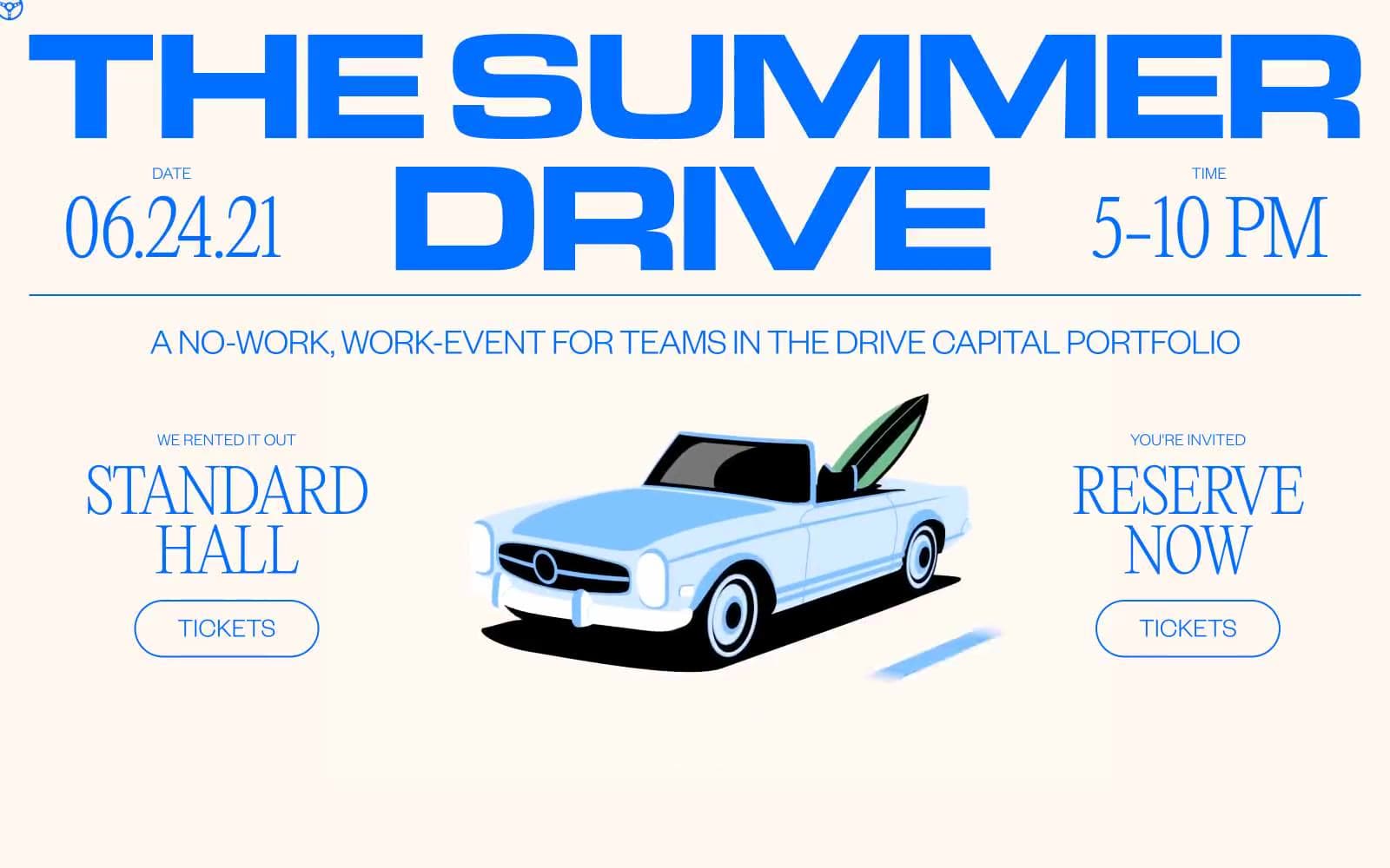 Screenshot of Drive Capital