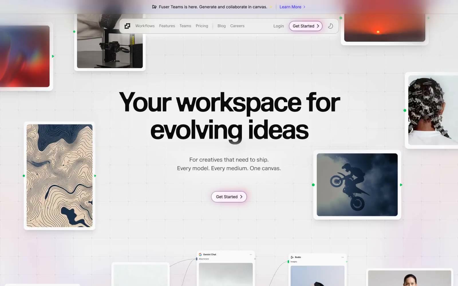 Screenshot of Fuser