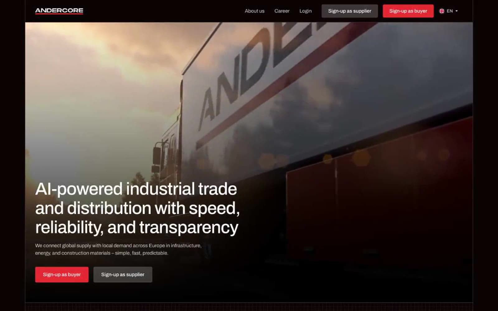 Screenshot of Andercore
