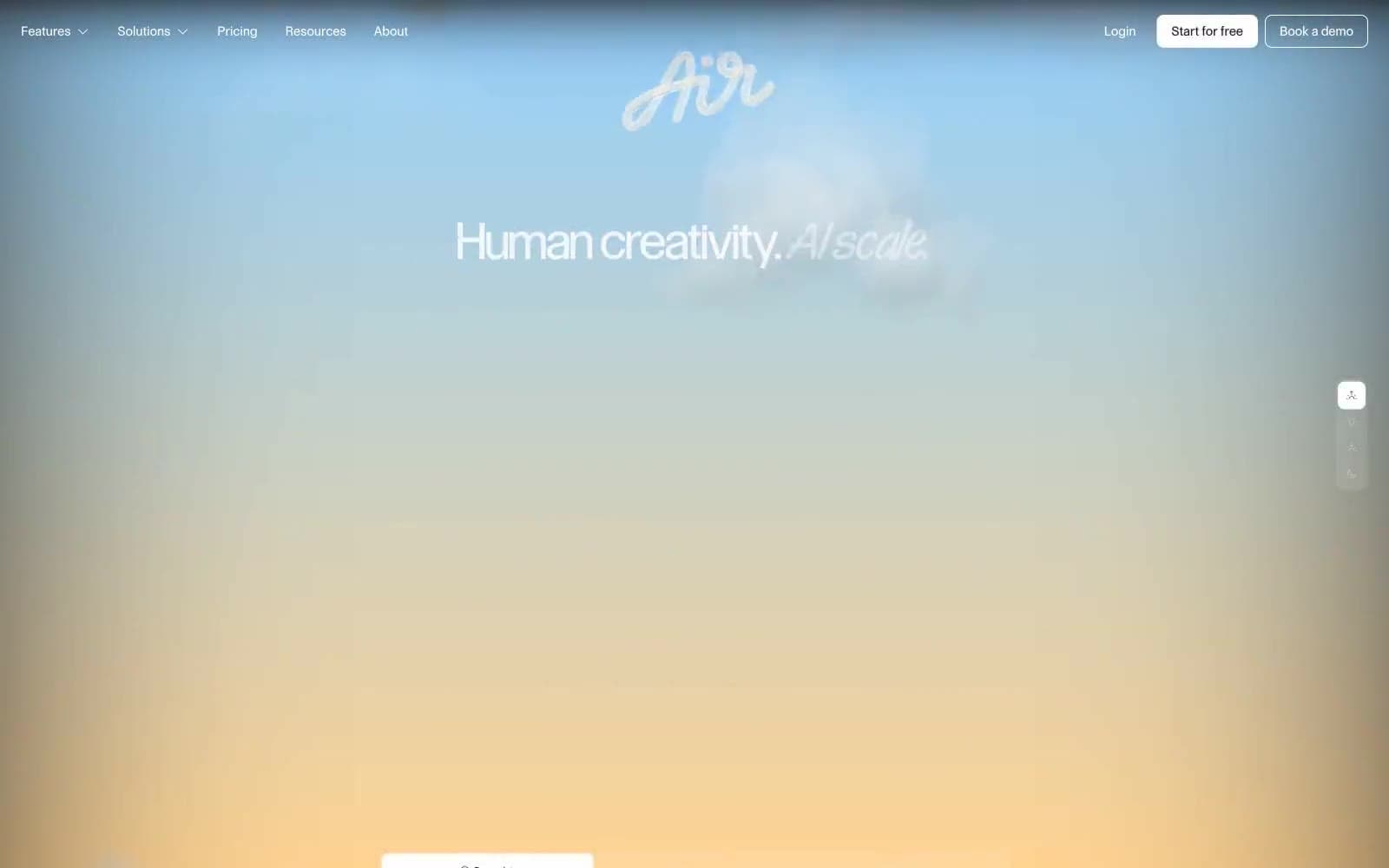 Screenshot of Air
