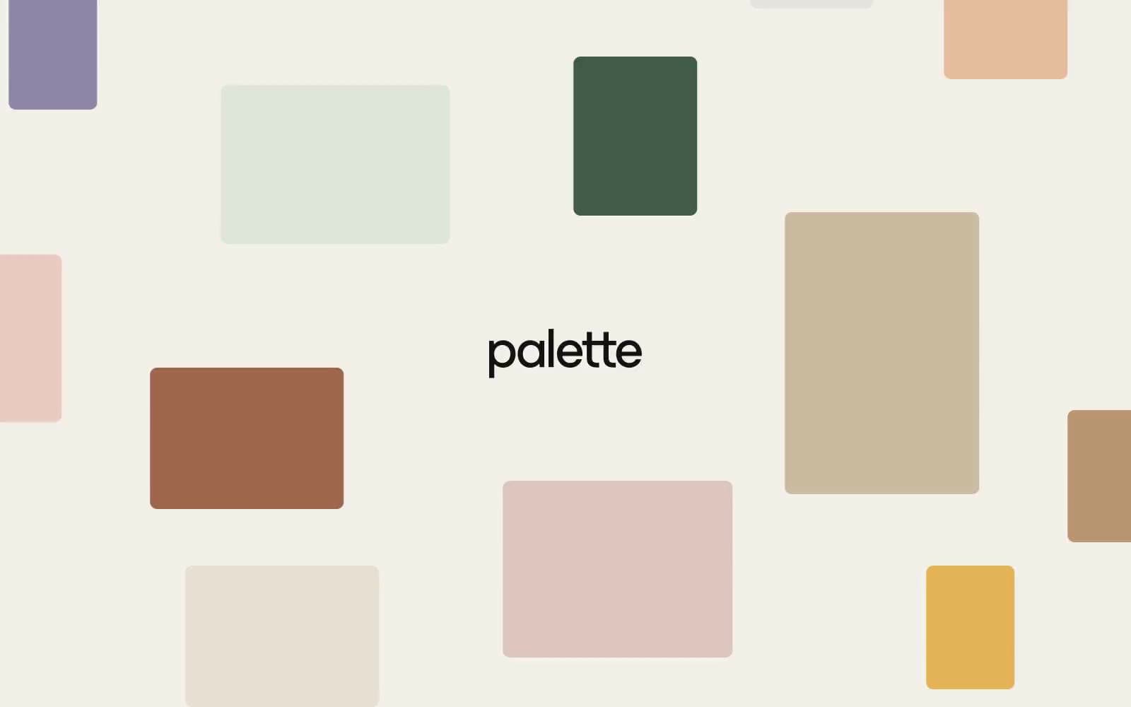 Screenshot of Palette Supply
