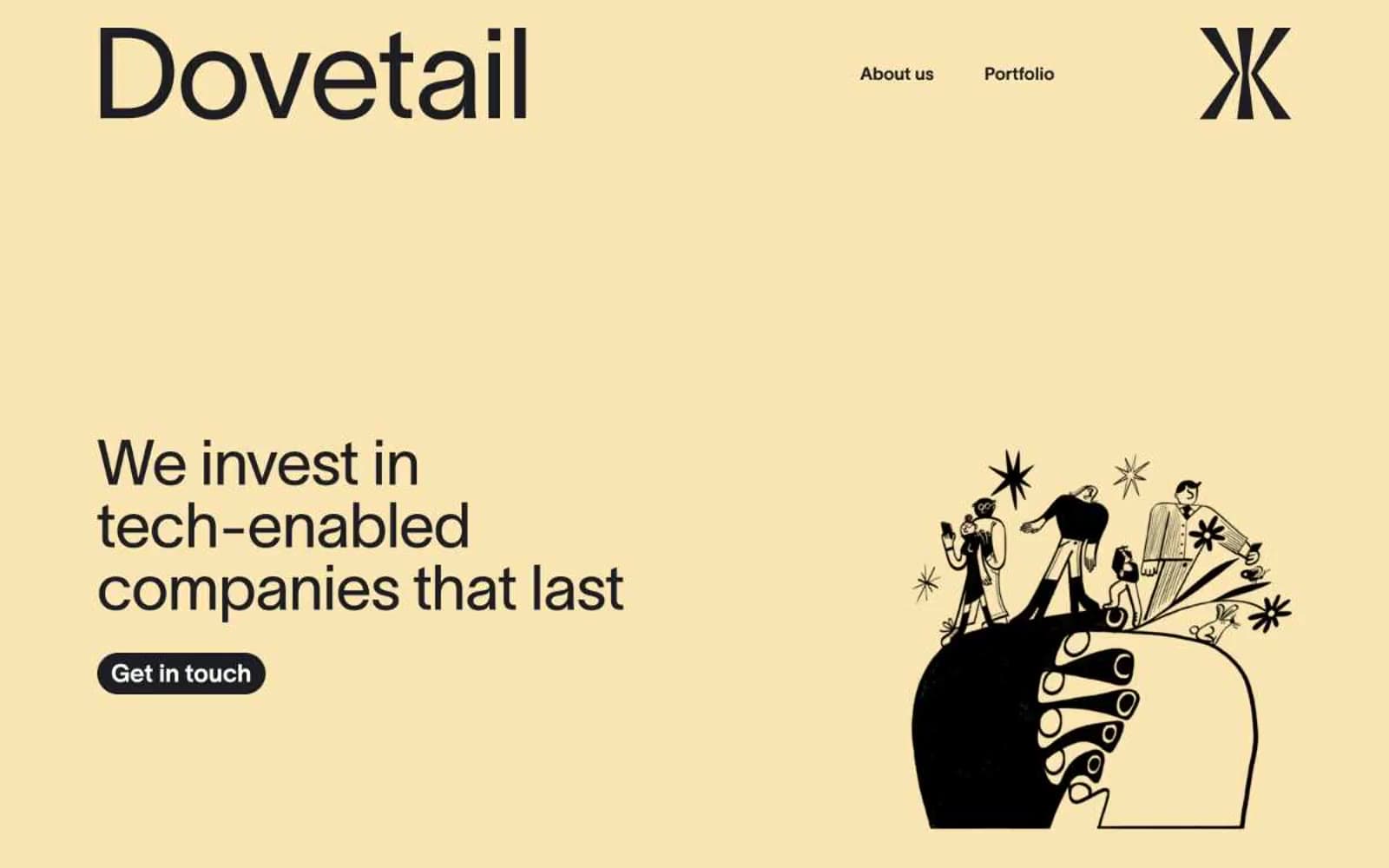 Screenshot of Dovetail