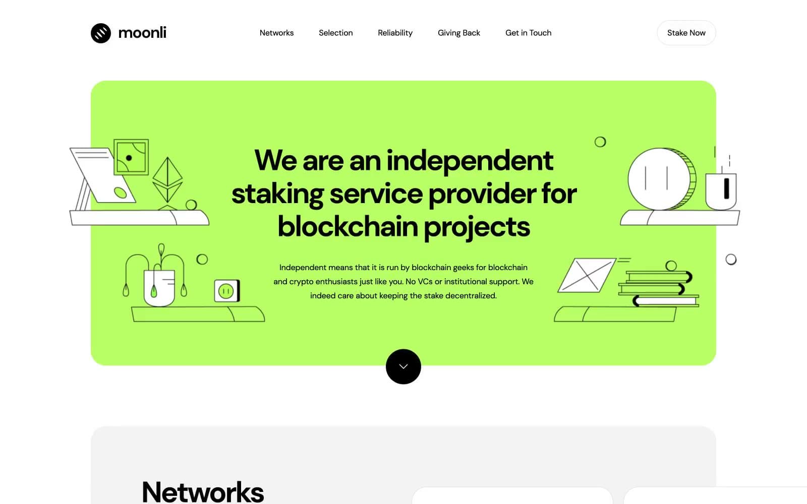 Screenshot of Moonli