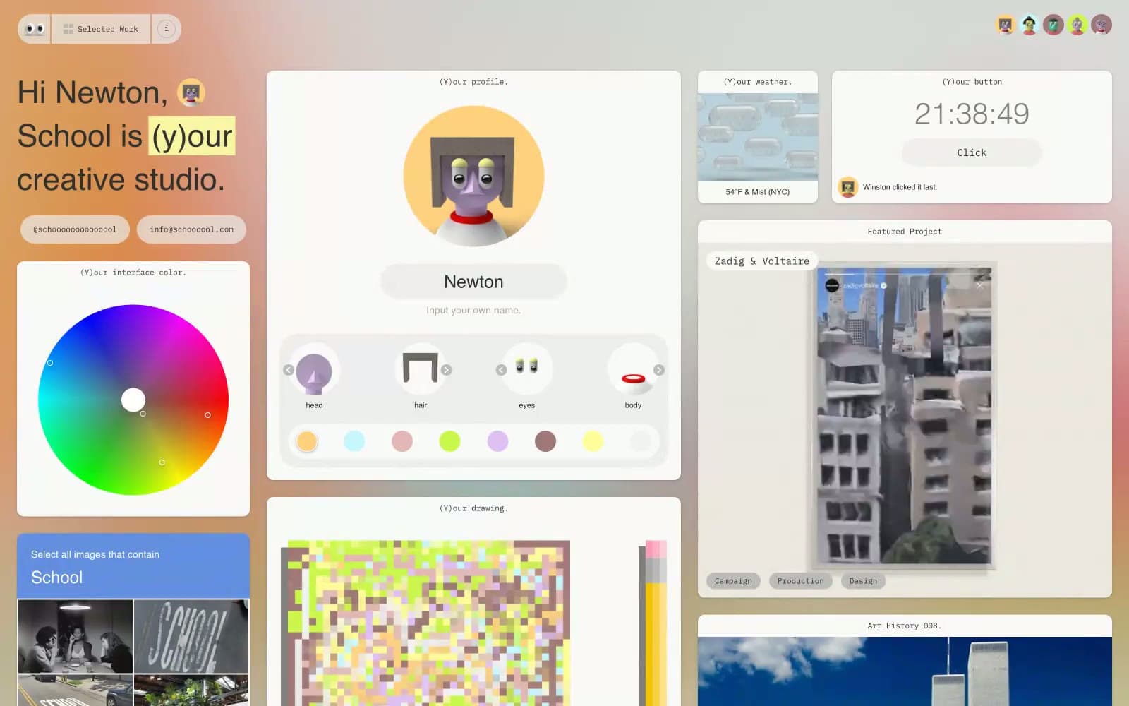 Screenshot of School