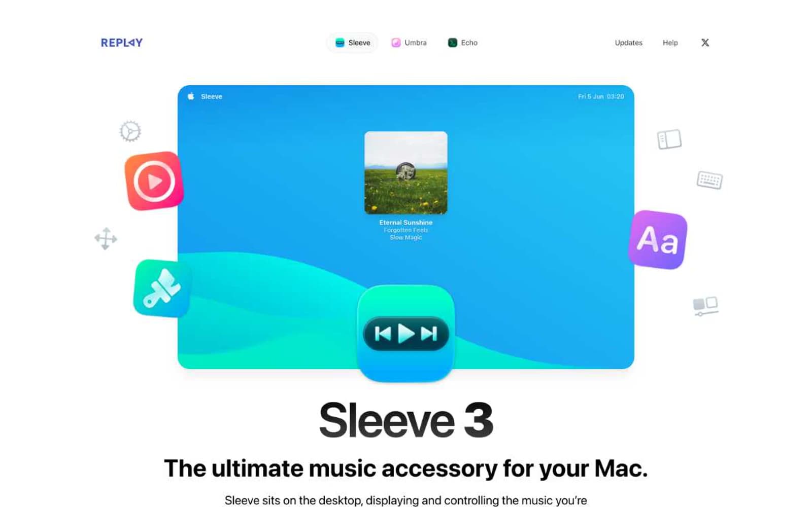 Screenshot of Sleeve