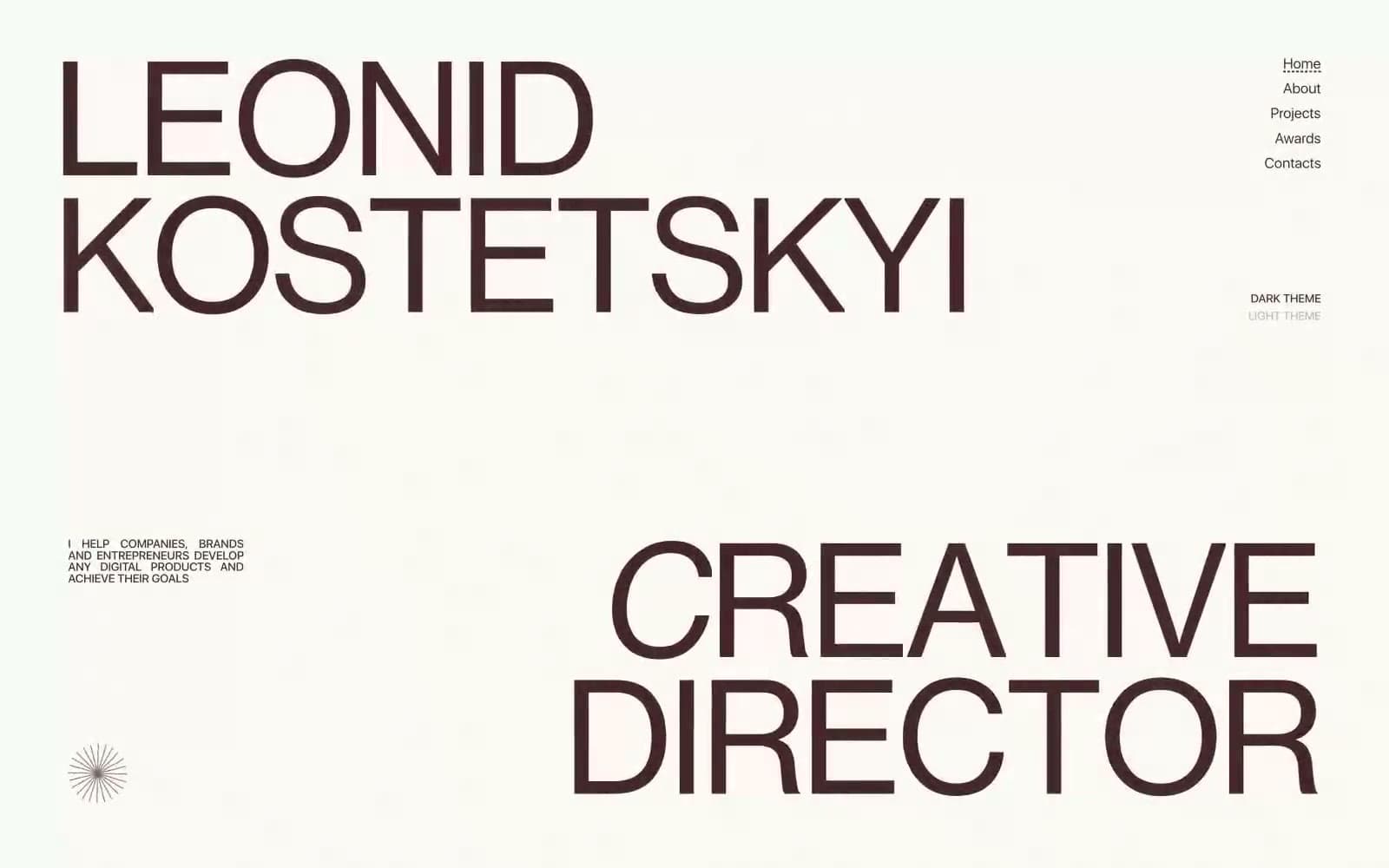 Screenshot of Leonid Kostetskyi