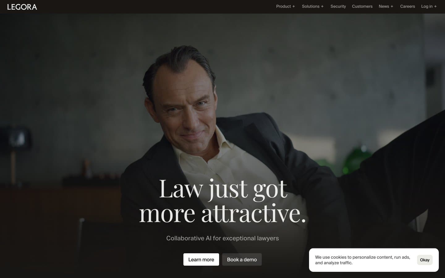 Screenshot of Legora
