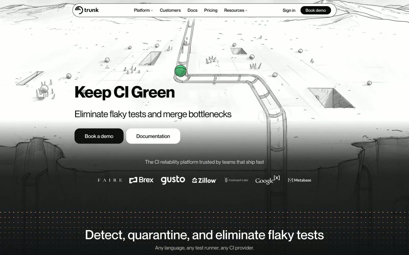 Screenshot of Trunk