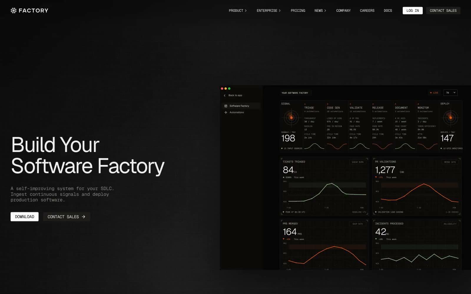 Screenshot of Factory