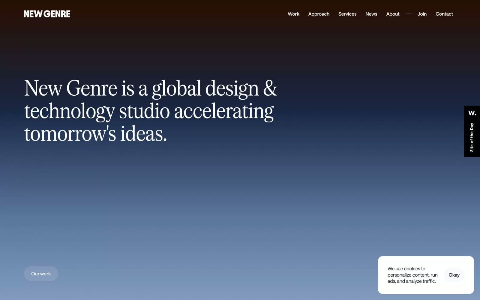 Screenshot of New Genre