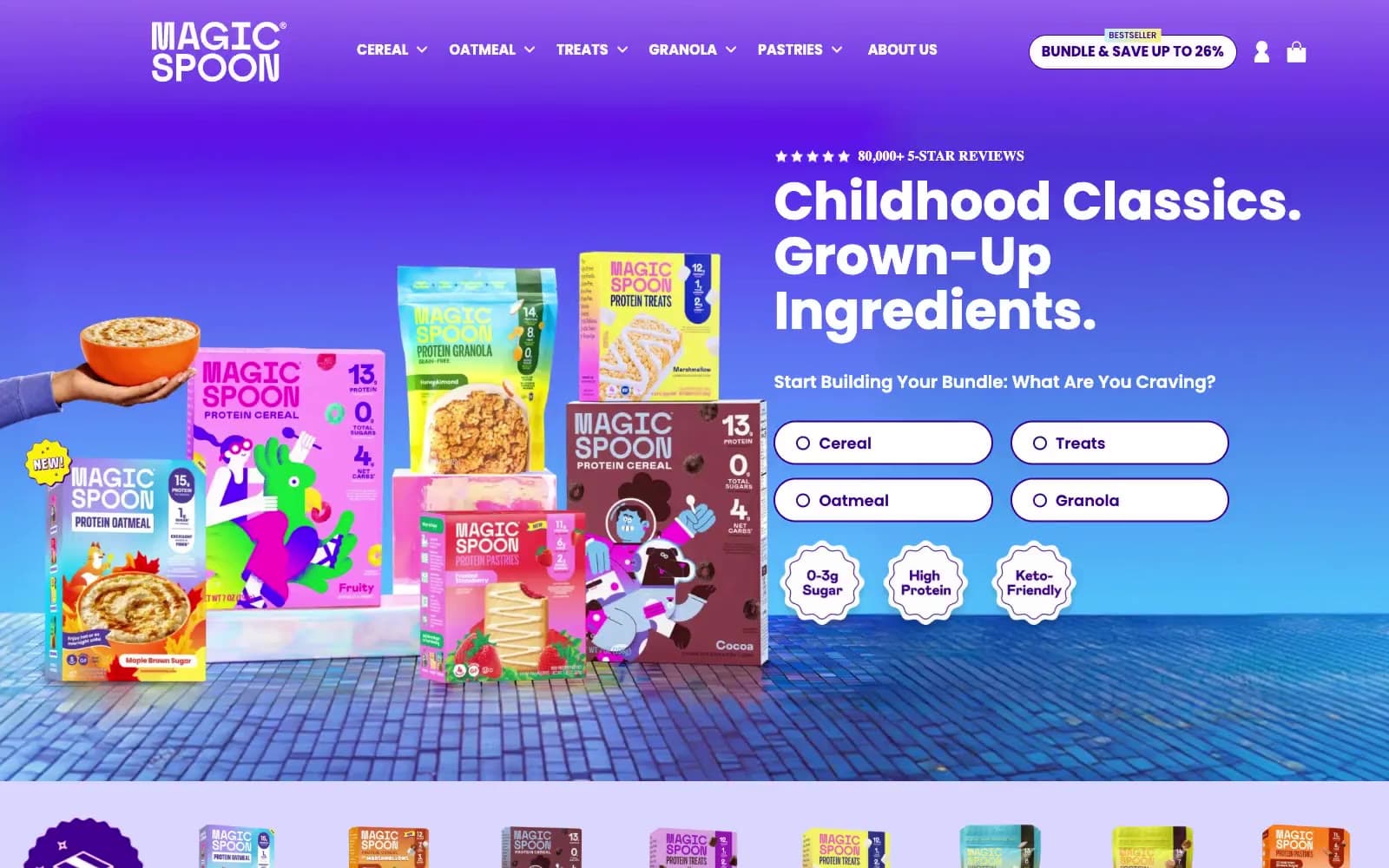 Screenshot of Magic Spoon