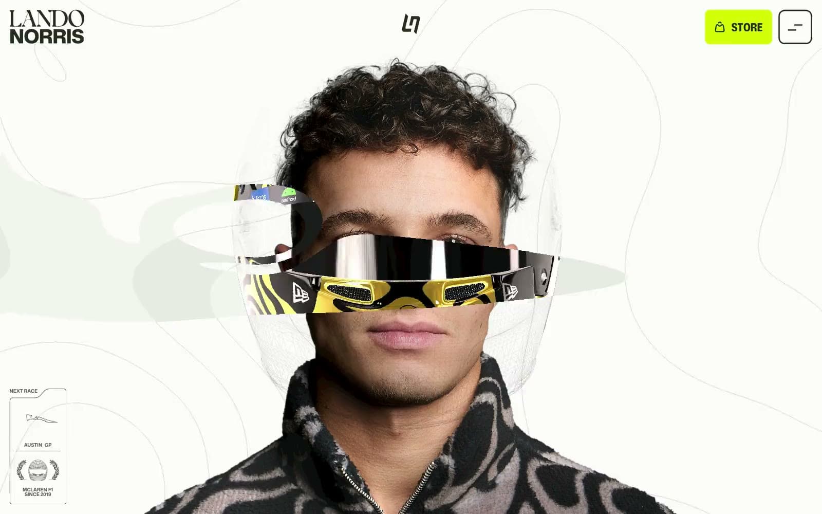 Screenshot of Lando Norris