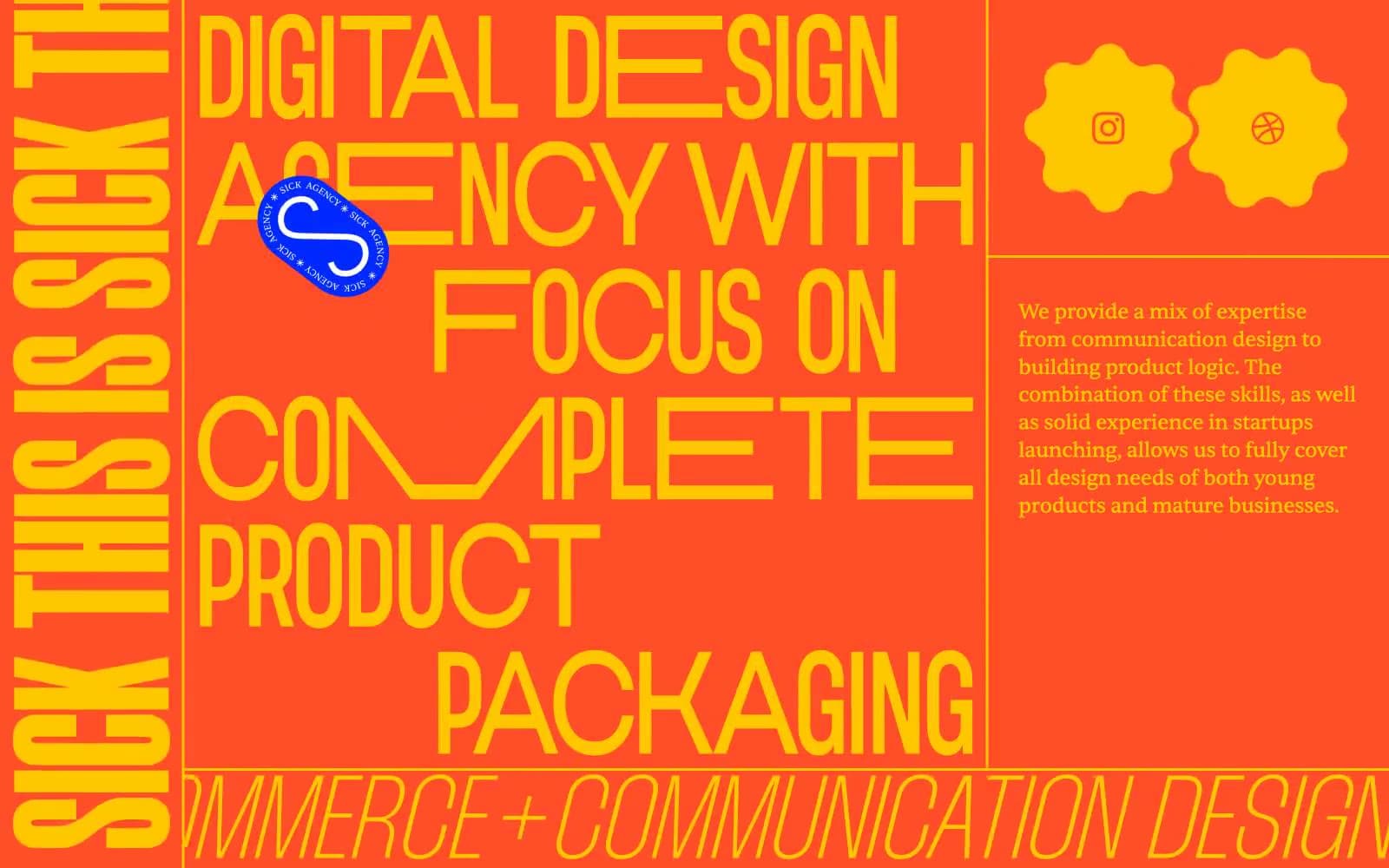 Screenshot of SICK AGENCY