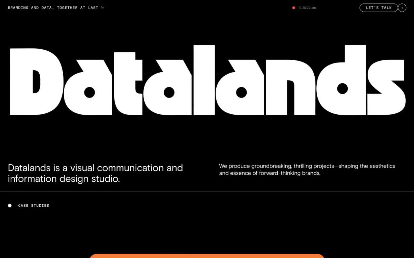 Screenshot of Datalands